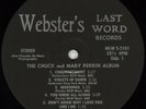 CHUCK AND MARY PERRIN ALBUM - Rare 1969 Debut Folk LP
