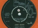 DORSEY BURNETTE - JIMMY BROWN - ORIG UK TAMLA MOTOWN 45