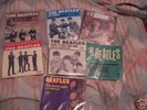 7 Original Beatles 45 Picture Sleeves V/G condition
