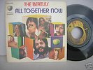 THE BEATLES ''AL TOGETHER  NOW'' ITALY 45 P/S