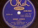 78-Hot Jazz-Okeh 8300-Louis Armstrong & Hot 5-like new