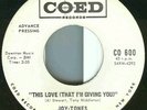 JOY-TONES- This Love[That I'm Giving You] -COED Records