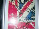 STONE ROSES - LP/WATERFALL FRAMED PROMO A3 POSTER