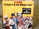 kaos court's in session rare lp original sealed 1987