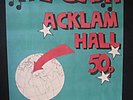 The Clash ACKLAM HALL poster ORIGINAL
