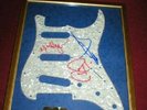 LED ZEPPELIN   SIGNED  FRAMED.COA GUITAR MEMORABILIA