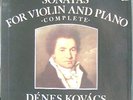KOVACS  Beethoven Comp Sonatas Violin-Piano 5LP HUNGARY