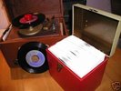 LARGE METAL 45rpm CASE of 66 FIFTIES R&B/DOO-WOP VG/NM
