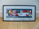 SIGNED EMBRACE 'DRAWN FROM MEMORY' FRAMED ARTWORK