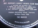 The Beatles 'SGT PEPPERS' UK MONO LABEL MISPRINT