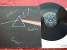 Pink Floyd signed LP W/COA Dark Side Of The Moon.