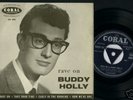 BUDDY HOLLY RARE ENGLISH PIC/COVER EP  RAVE ON