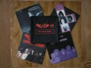 DEATH SS - The cursed singles (1st 4 in fabric sleeve)