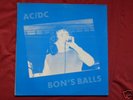 AC/DC - Bon's balls (Live bootleg - LP)