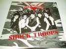 COCK SPARRER: SHOCK TROOPS  VINYL LP 1983