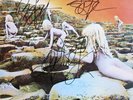 LED ZEPPELIN *Autographed HOUSES.. LP By 3* JIMMY PAGE