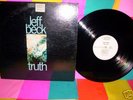 JEFF BECK TRUTH WHITE LABEL MONO PROMO LP ROD STEWART