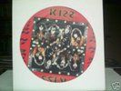 kiss rare lp. live in hell picture disc. gene simmons.