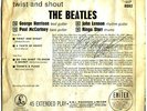RINGO STARR SIGNED TWIST & SHOUT EP SLEEVE 1963 BEATLES