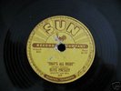 ELVIS PRESLEY SUN 78 THAT'S ALL RIGHT/BLUE MOON OVER