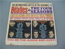 RARE Beatles VS Four Seasons Album Record 2 LP Set