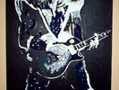 KISS ALIVE ACE FREHLEY ORIGINAL POP ART CANVAS