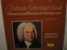 Bach sonatas & partitas Henryk Szeryng vln  3LP box DGG