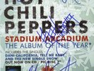 RED HOT CHILI PEPPERS Signed Promo Poster *AUTOGRAPHED*