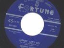 JOHNNY POWERS - HONEY LET'S GO - ROCKABILLY ORIGINAL 45