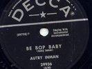 AUTRY INMAN -BE BOP BABY -ROCKABILLY 78 DECCA -U.S. M-
