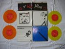 4 U2 Play Rare Colored Vinyl, 4 Pack 45 rpm Singles