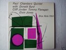 PAUL CHAMBERS 'QUINTET' -B.NOTE 1564 4763RD D.G ORIG