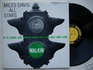 Miles Davis Walkin orig lp on US Prestige PRLP 7076
