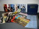 BEATLES SINGLES BOX SET BLUE BOX 26 SINGLES/INSERT