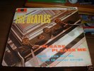 THE BEATLES PLEASE PLEASE ME LP.BLACK & GOLD