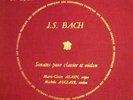 Bach - Violin Sonatas - Michele Auclair - DF 209-210