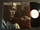 MILES DAVIS Kind Of Blue COLUMBIA LP WHITE LABEL PROMO