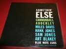 BLUE NOTE 1595 MILES DAVIS CANNONBALL ADDERLEY LP VG++