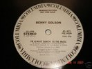 BENNY GOLSON- IM ALWAYS DANCIN TO THE MUSIC **PROMO 12