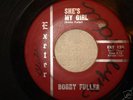 Rare Texas 45 RPM Bobby Fuller on Exeter Records 124