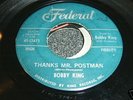 LISTEN  - RARE NORTHERN SOUL POPCORN -BOBBY KING