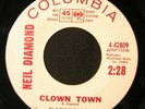 NEIL DIAMOND - CLOWN TOWN 45 rpm PROMO (1963)