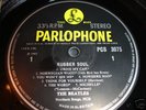 BEATLES RUBBER SOUL YELLOW & BLACK STEREO PCS 3075 RARE