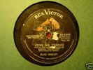 Schellack 78 RPM:  Elvis Presley - Love me tender  RARE