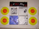****** U2 4-PLAY COLOURED VINYL SINGLES