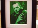 THE CLASH JOE STRUMMER SIGNED CANVAS POP ART FRAMED WOW