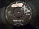 BEATLES PLEASE PLEASE ME RARE 3RD PRESS FACTORY SAMPLE