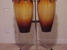 Lp Aspire Congas and Lp Matador Bongos...With Stands