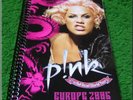 PINK,  Crew Tour Itinerary, 2006. SR