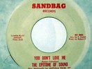 THE EPITOME OF SOUND--YOU DON'T LOVE ME